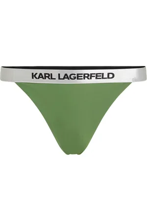 Karl Lagerfeld Slip bikini con banda logo
