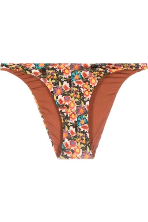 SIEDRES Slip bikini Liya a fiori