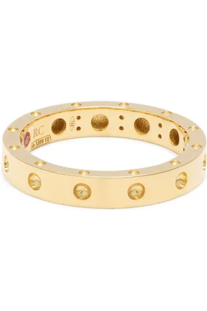 Roberto Coin Anello a fascia Pois Moi in oro 18 carati