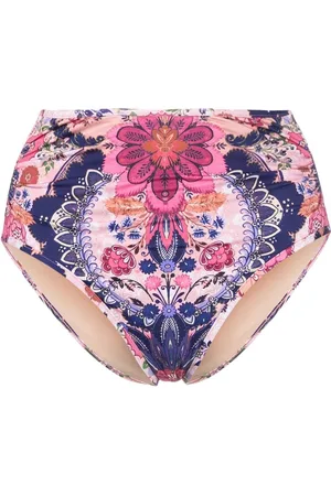 ZIMMERMANN Slip bikini Laurel a fiori