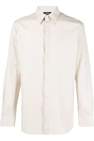Fendi Camicia con motivo FF