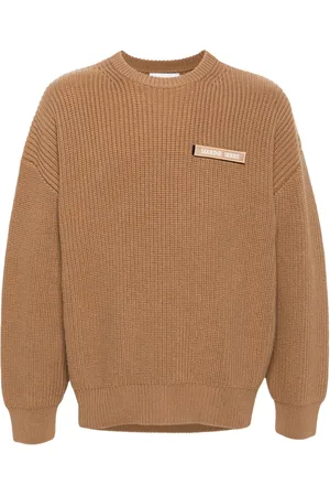 Marine Serre Maglione in lana merino