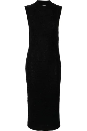 Dondup Abito midi con placca logo