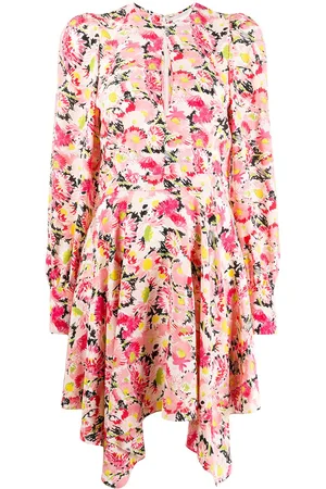 Stella McCartney Abito asimmetrico a fiori