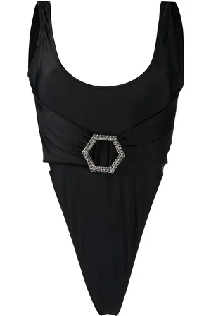 Philipp Plein Costume intero con fibbia gioiello