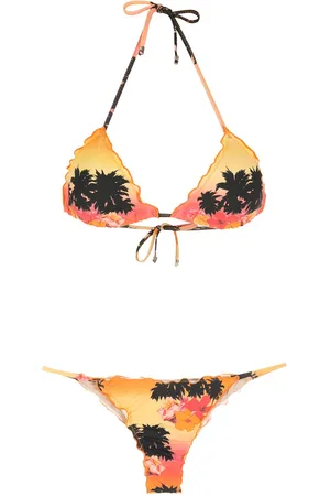AMIR SLAMA Set bikini con stampa