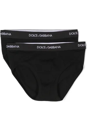 Dolce & Gabbana Set di 2 boxer con banda logo