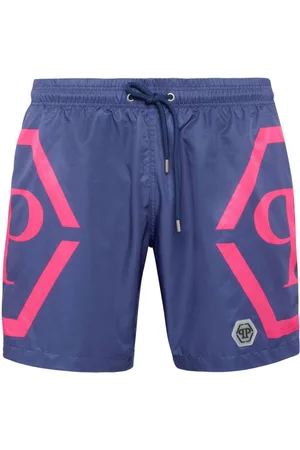 Philipp Plein Costume da bagno Hexagon