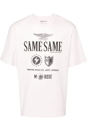 MARTINE ROSE T-shirt con stampa
