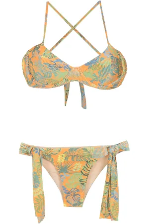 AMIR SLAMA Bikini con stampa