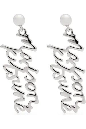 Maison Kitsuné Orecchini con logo