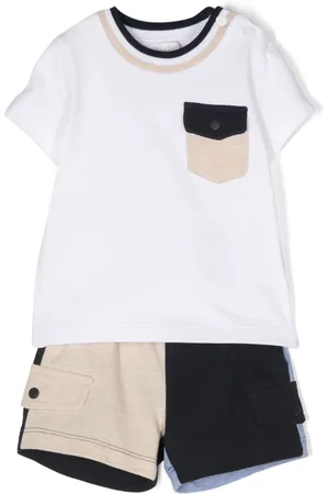 PATACHOU Set con shorts piqué