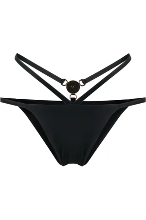 VERSACE Slip bikini con placca Medusa