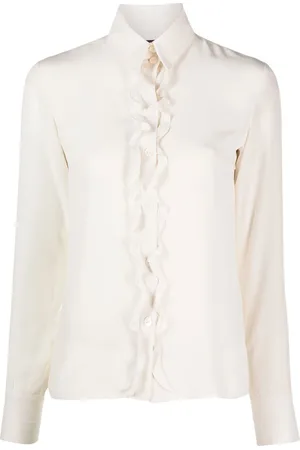 CHANEL Camicia con ruches anni 2000