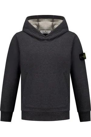 Stone Island Felpa con applicazione Compass