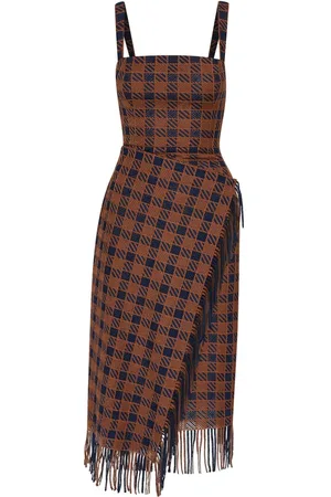 Oscar de la Renta Gonna con frange