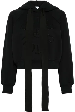 Patou Felpa Medallion con cappuccio
