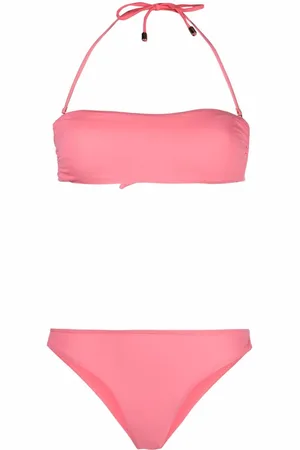 Manokhi Set bikini con scollo sul retro