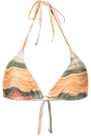 Lygia & Nanny Top bikini con stampa astratta
