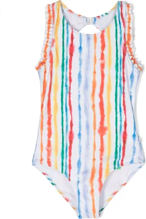 Molo Costume intero Noona a righe con fantasia tie-dye