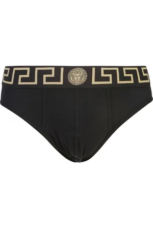 VERSACE Set di 3 slip Greca Medusa