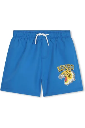 Kenzo Costume da bagno Tiger con stampa grafica
