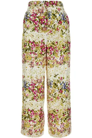 Max Mara Pantaloni Opersos con stampa