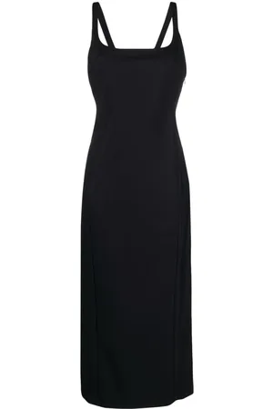 Emporio Armani Abito midi con design a strati