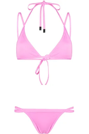 The Attico Bikini con laccetti