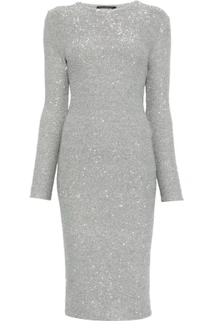 Fabiana Filippi Abito midi con paillettes