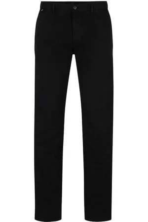 HUGO BOSS Chino dritti a vita media
