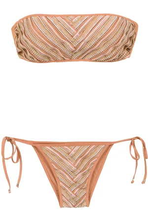 AMIR SLAMA Bikini con stampa