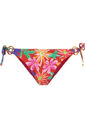 PATBO Slip bikini Aster a fiori