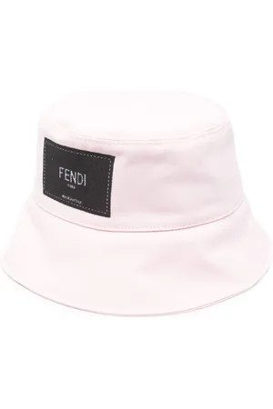 Fendi Cappello bucket con logo