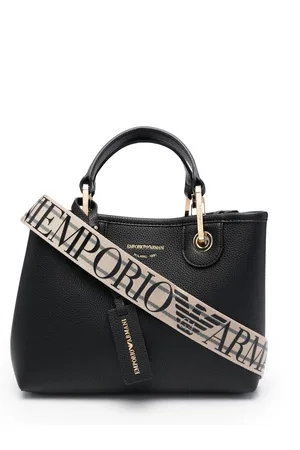 Emporio Armani Borsa tote con applicazione