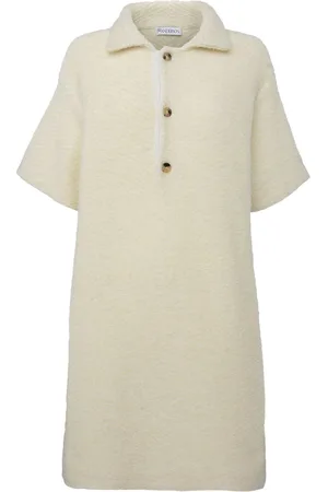 J.W.Anderson Abito stile polo con applicazione logo