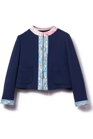 PUCCI Junior Giacca con stampa Pesci