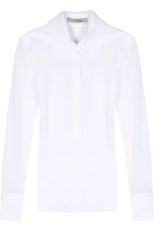 D.EXTERIOR Camicia con inserti a rete