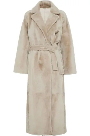 Brunello Cucinelli Cappotto di shearling