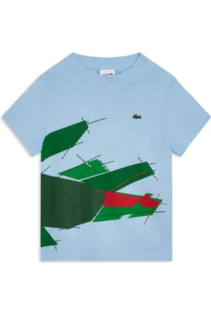 Lacoste T-shirt Holiday Imprimé Crocodile