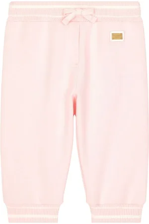 Dolce & Gabbana Pantaloni sportivi con placca logo