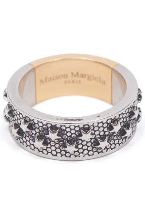 Maison Margiela Anello a fascia goffrato