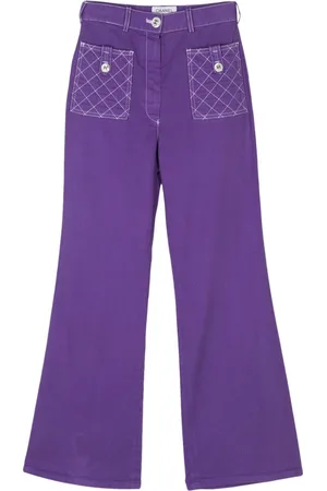 CHANEL Pantaloni con bottoni CC anni 2000