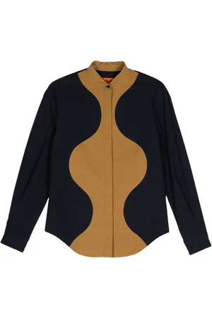 Colville Camicia Sotsass con design color-block