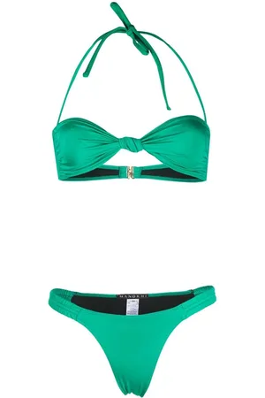Manokhi Set bikini con ruches