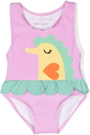 Stella McCartney Costume da bagno con stampa grafica