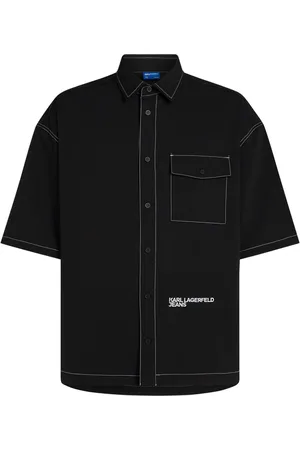 Karl Lagerfeld Camicia con ricamo
