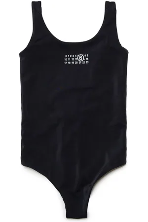 Maison Margiela Costume intero con motivo numbers