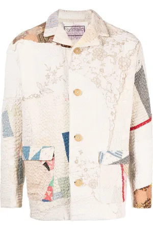 BY WALID Giacca Noah con design patchwork