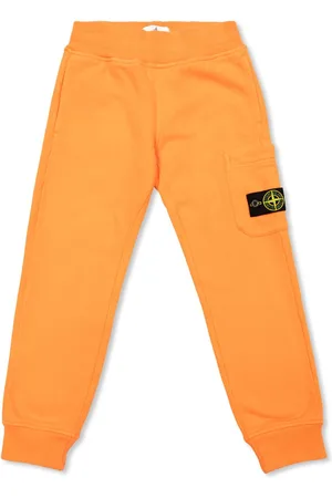 Stone Island Pantaloni sportivi con applicazione logo